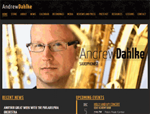 Tablet Screenshot of andrewdahlke.com
